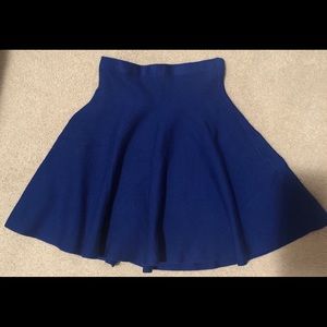 Blue skirt